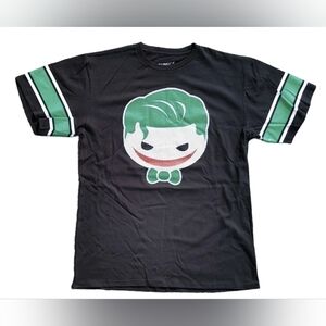 2017 DC Comics Justice League The Joker Cartoon Double Sided Print T-Shirt (L)
